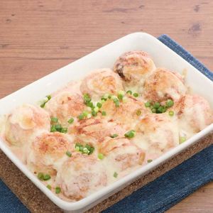 たこ焼きの明太マヨチーズ焼き