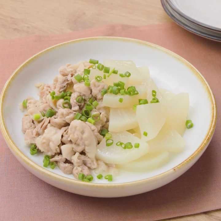 豚バラと大根の塩煮