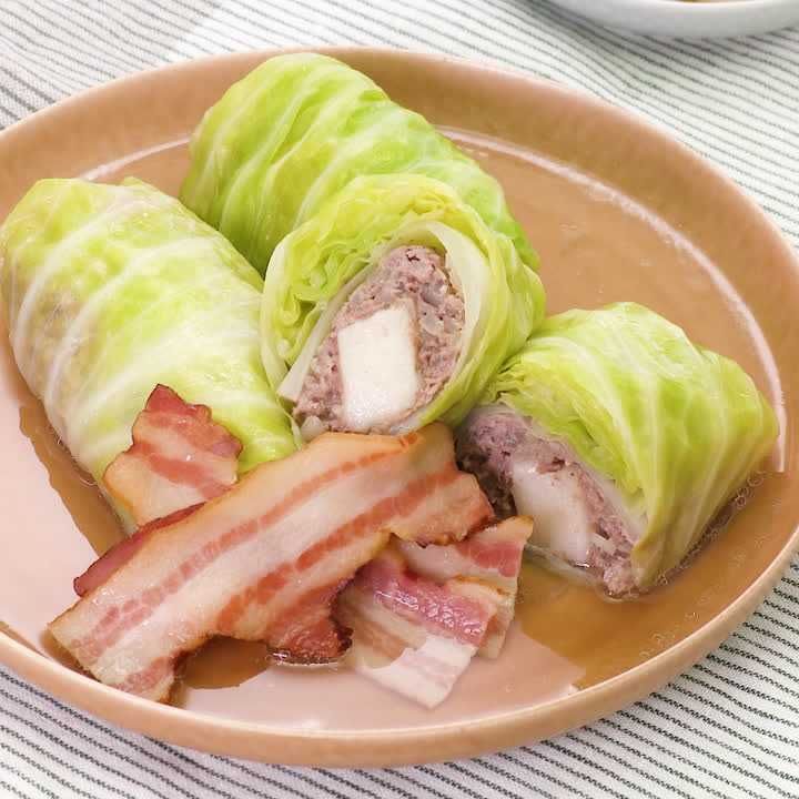 餅入りロールキャベツ
