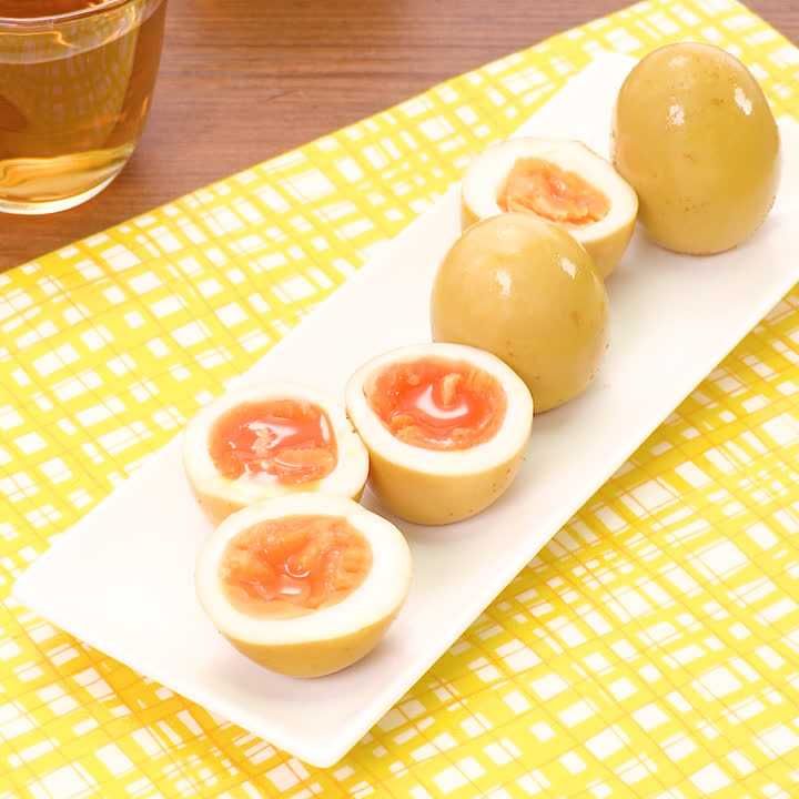 半熟カレー味玉