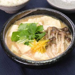 豆腐としめじの明太トロトロ煮