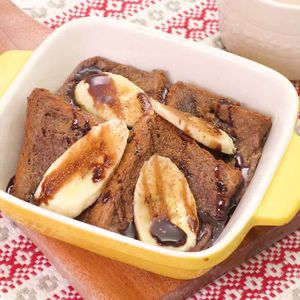 「ミルクココアフレンチトースト」のレシピ動画