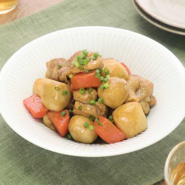 里芋と鶏肉のカレー煮