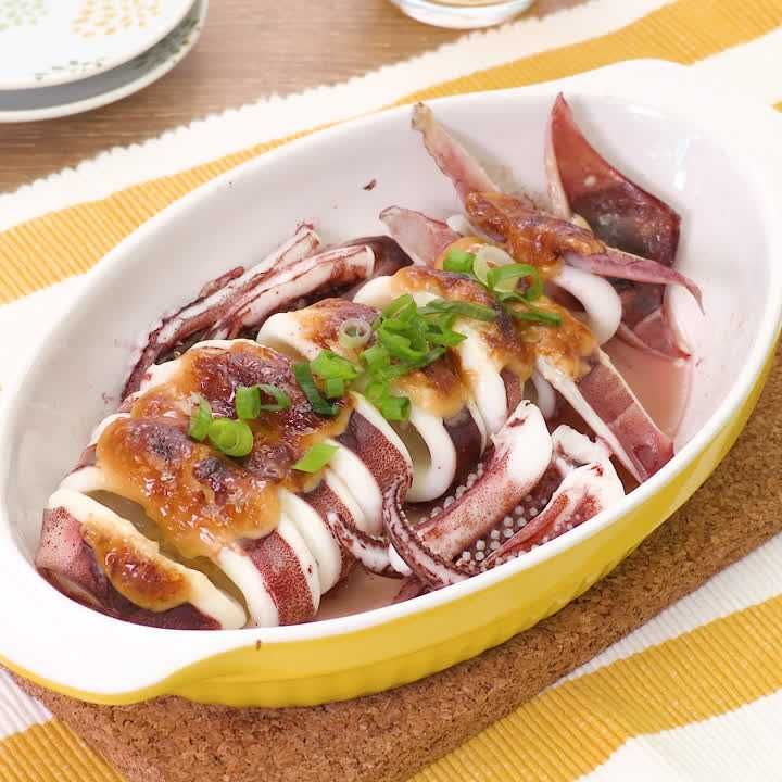 イカのマヨ焼き