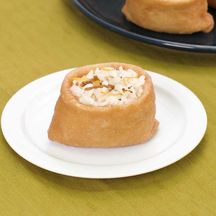 もずくと柚子のいなり寿司