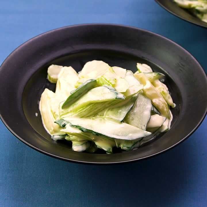 セロリのわさびマヨネーズあえ