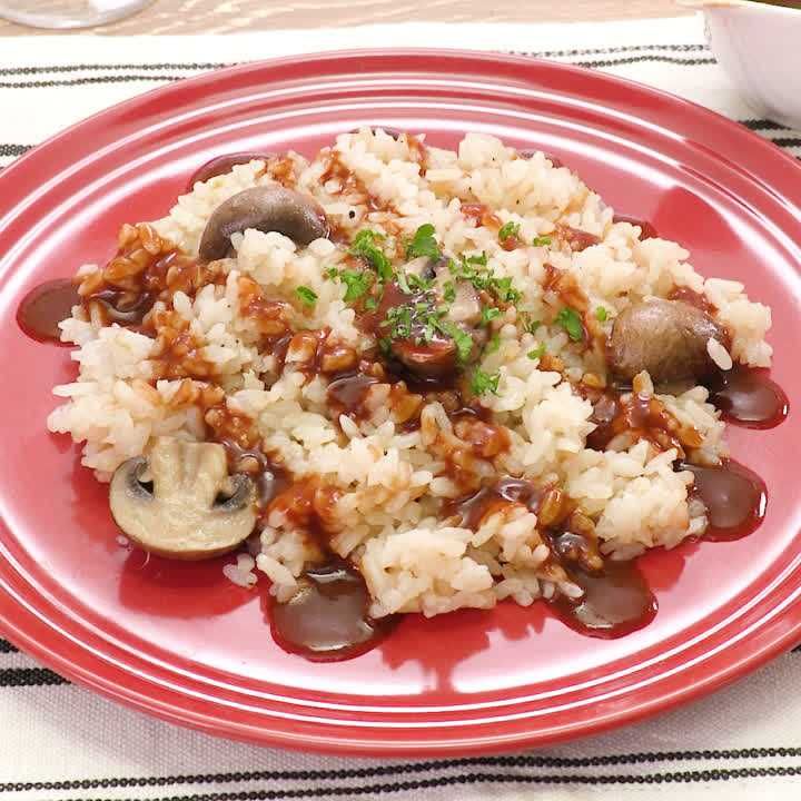 マッシュルームピラフ