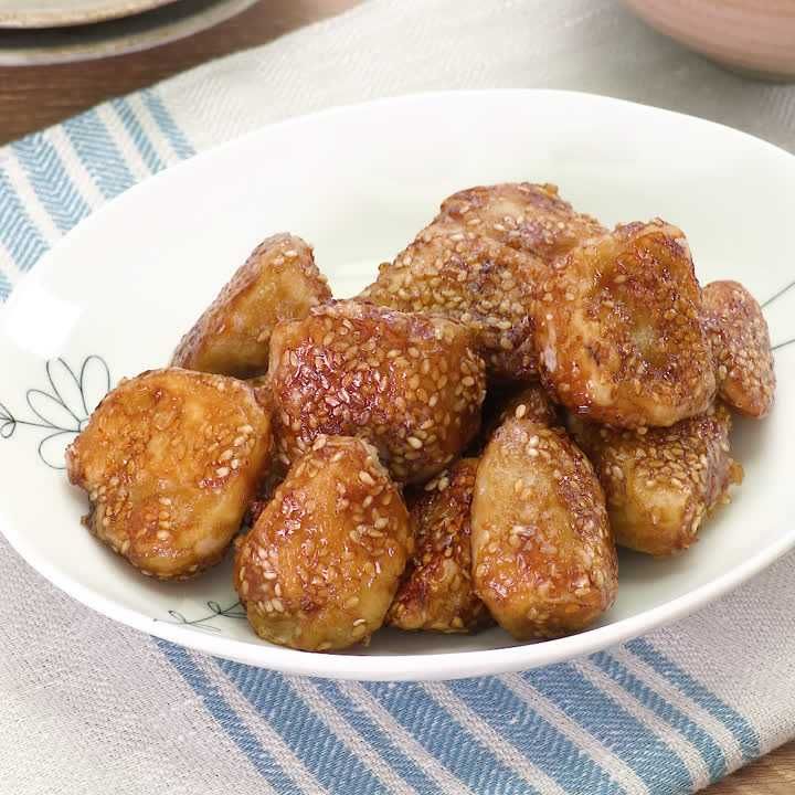 里芋の甘辛照り焼き