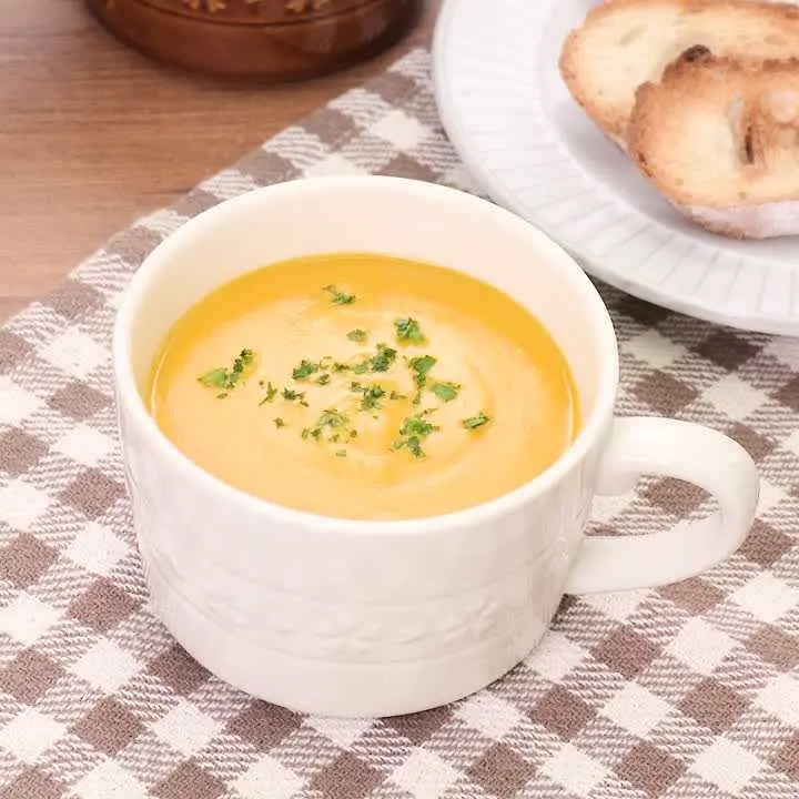 かぼちゃの豆乳ポタージュ