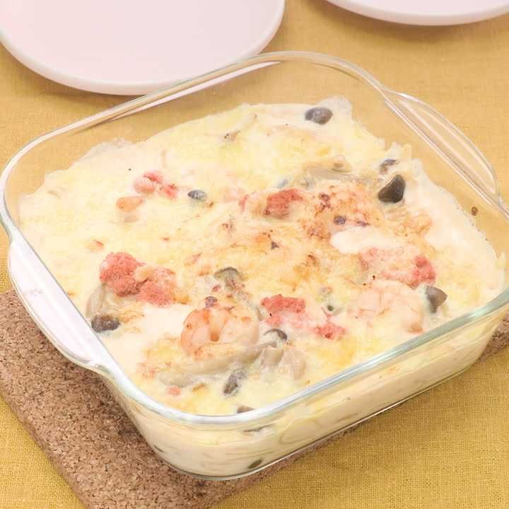 明太子のスパゲティグラタン