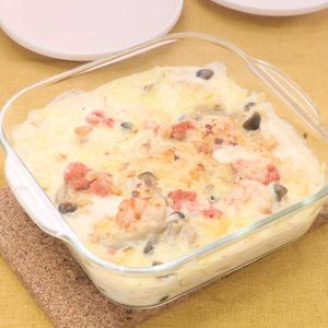 「明太子のスパゲティグラタン」のレシピ動画