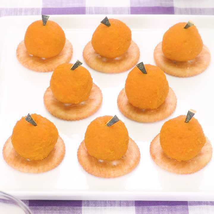 かぼちゃチーズ茶巾