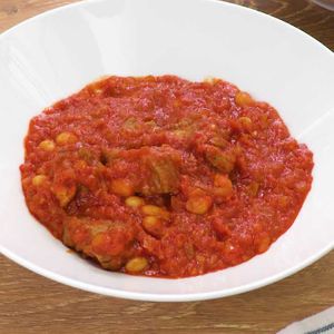 「豚肉と大豆のスパイシートマト煮」のレシピ動画