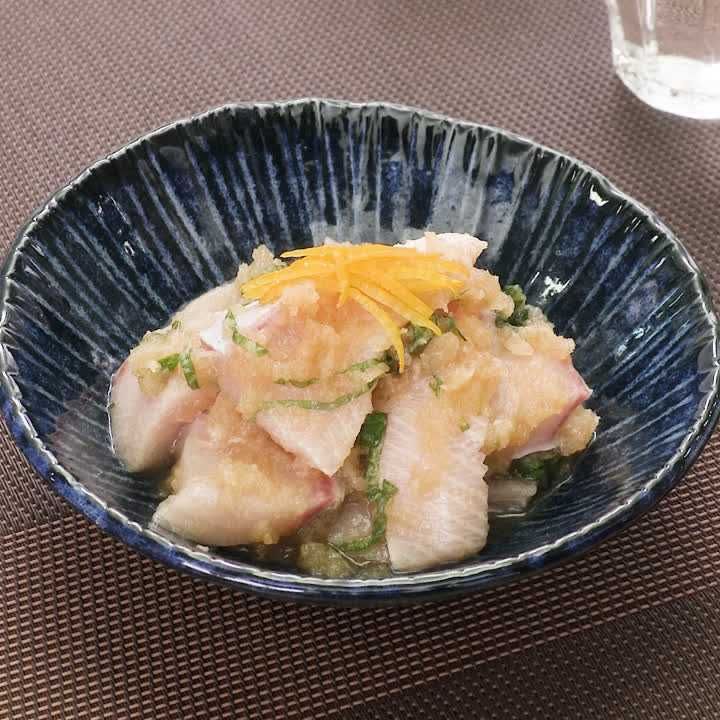 ブリのおろし和え