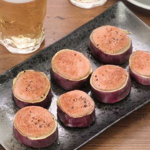 「さつまいもの明太バター焼き」のレシピ動画