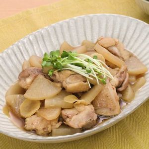 「鶏肉と大根のはちみつしょうが煮」のレシピ動画