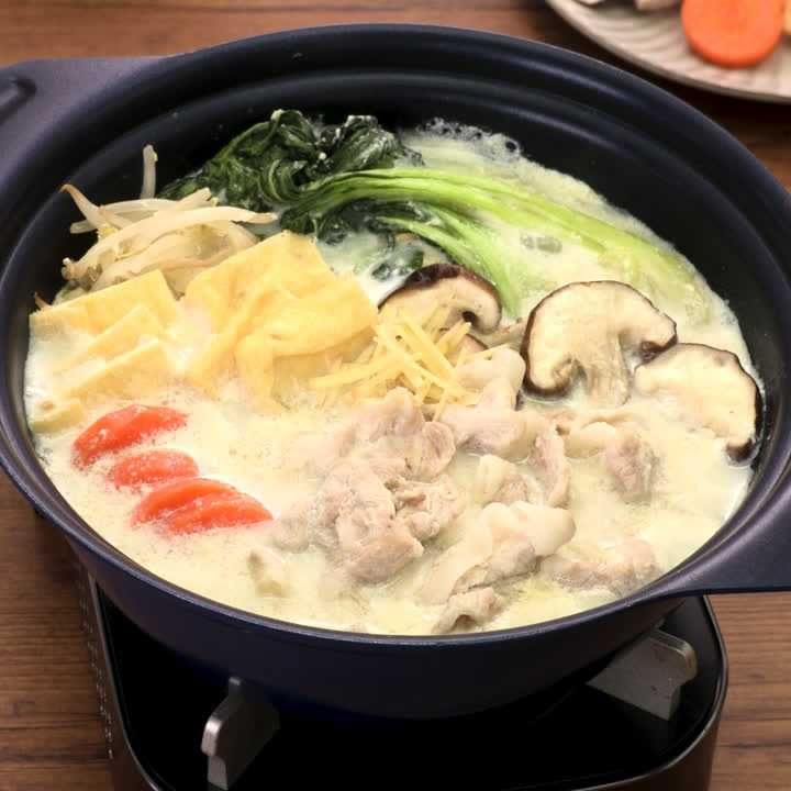 しょうが豆乳鍋