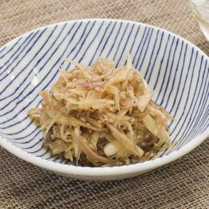 「みょうがのごま油和え」のレシピ動画