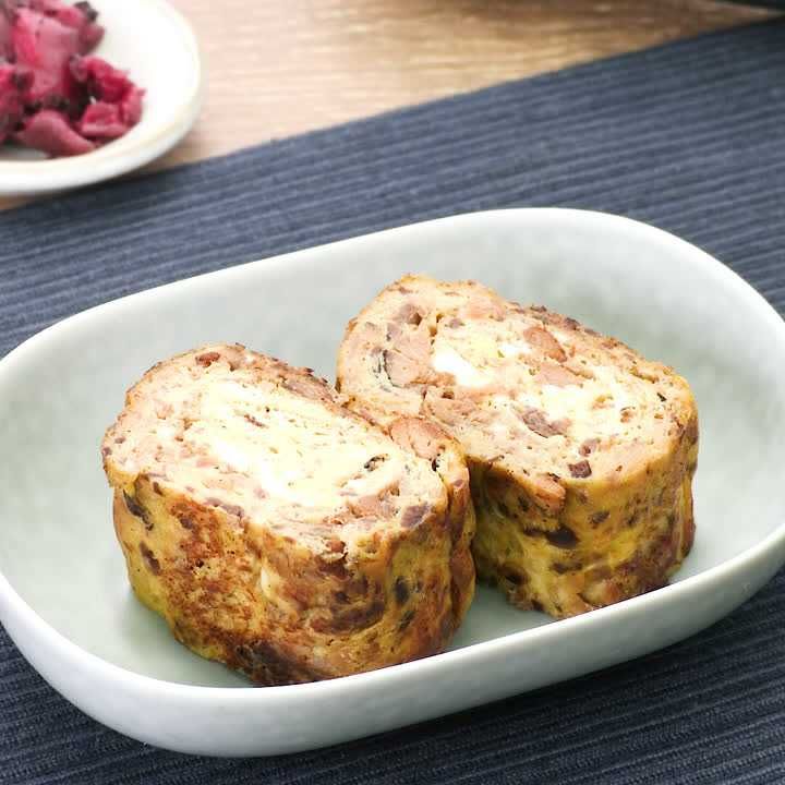 味付きイワシの卵焼き