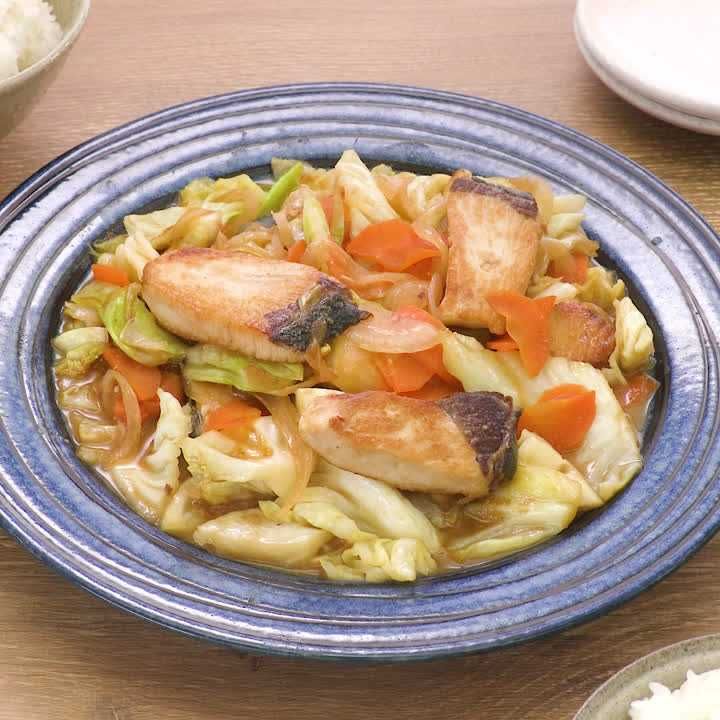 ブリのちゃんちゃん焼き風