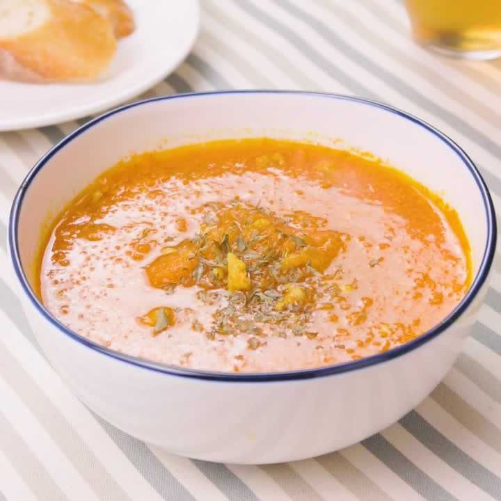 にんじんのカレースープ