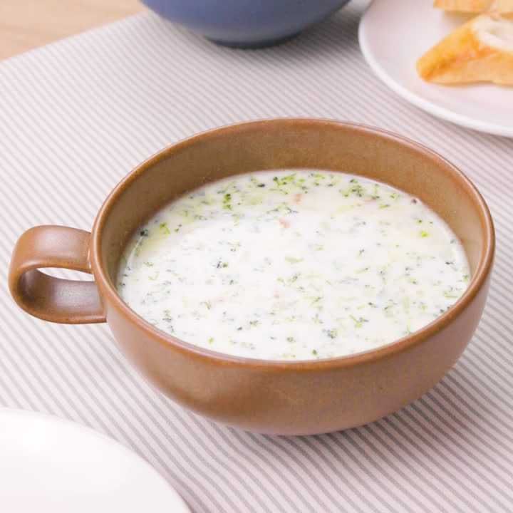 ブロッコリーのミルクスープ