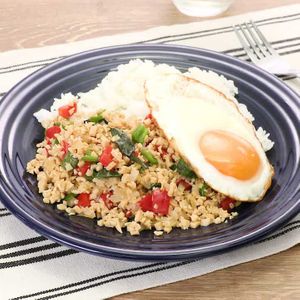 「高野豆腐ガパオ」のレシピ動画