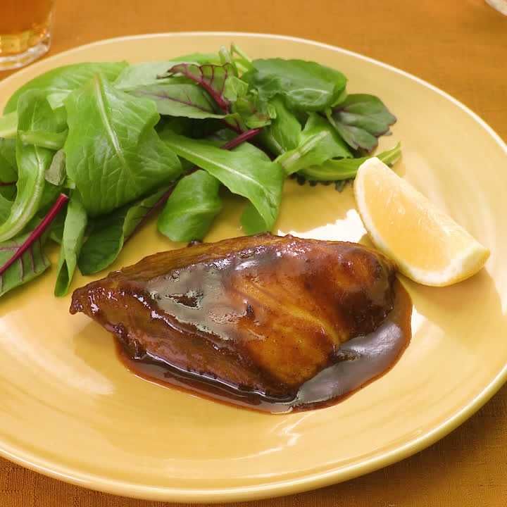 ブリのカレー風味照り焼き