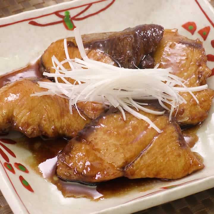 ブリの蒲焼き風
