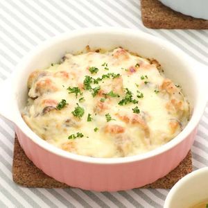 しめじと鶏肉のドリア