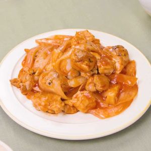 「鶏肉のチリソース炒め」のレシピ動画