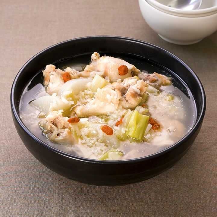 圧力鍋で作る 手羽元と大根のサムゲタン風のレシピ動画 作り方 Delish Kitchen