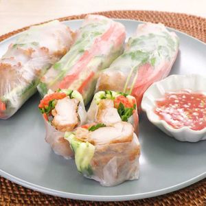 「から揚げ in 春巻き」のレシピ動画