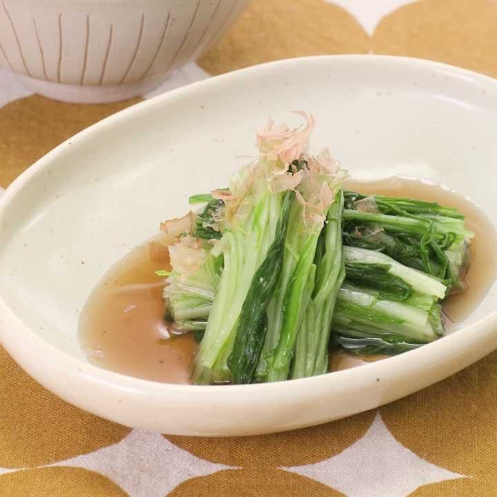 水菜のおひたし