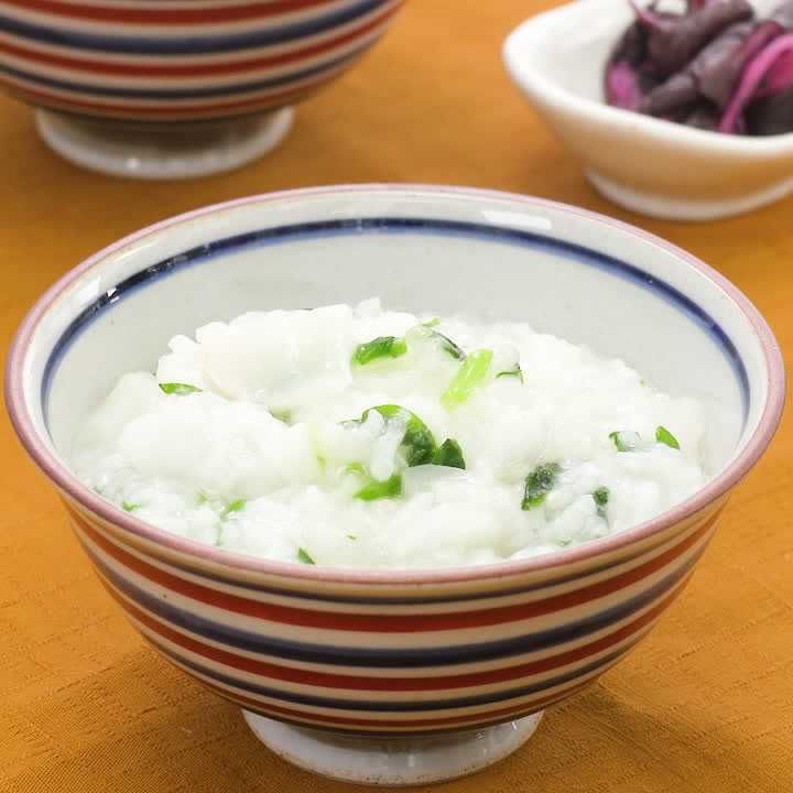 圧力鍋で作る！七草がゆ
