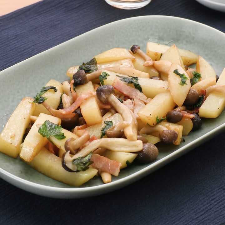 しめじのバター醤油炒め