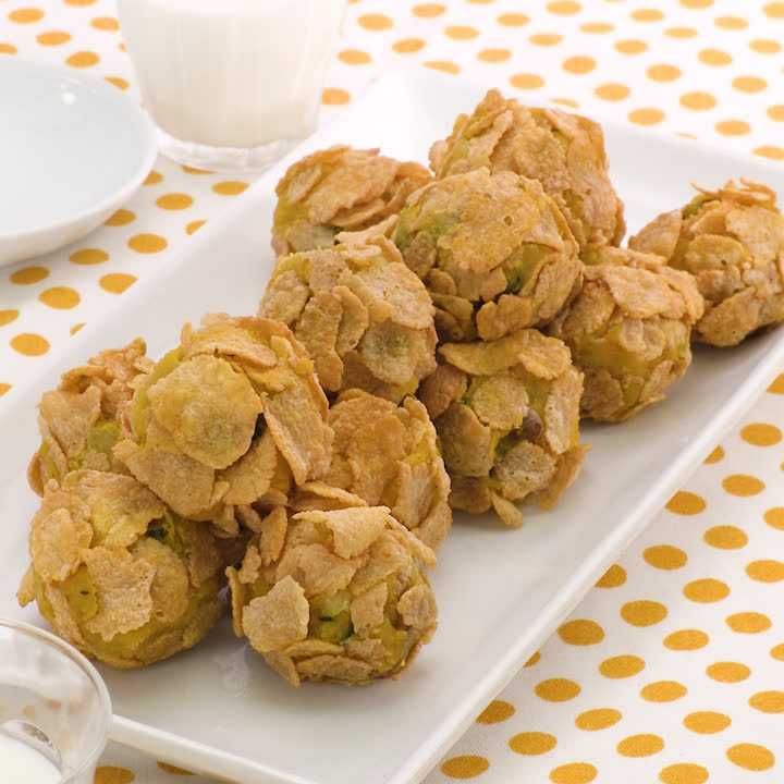 かぼちゃとさつまいものコロコロボール