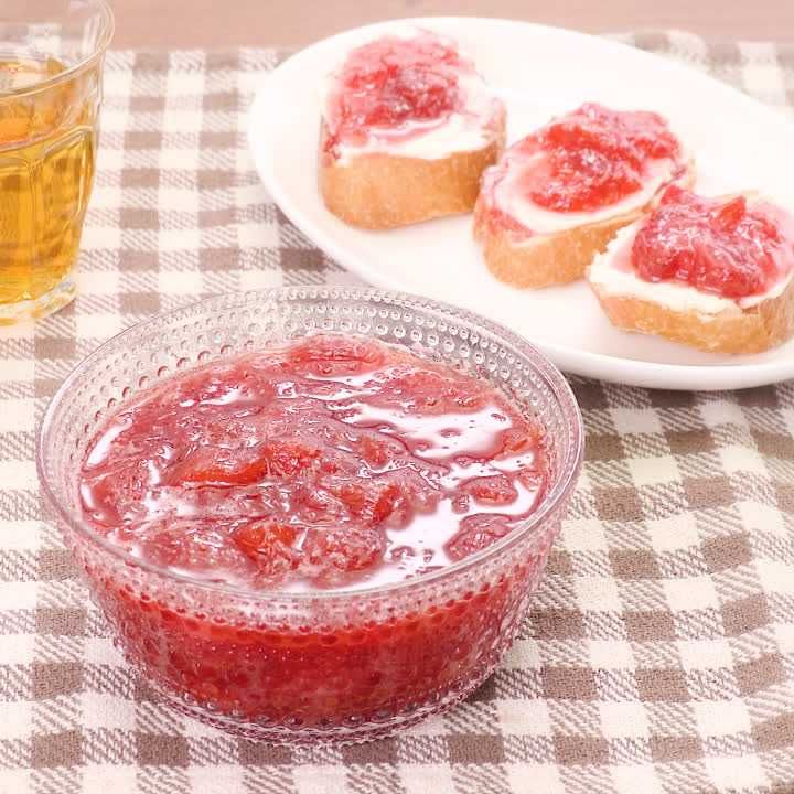 いちごとオレンジのジャム