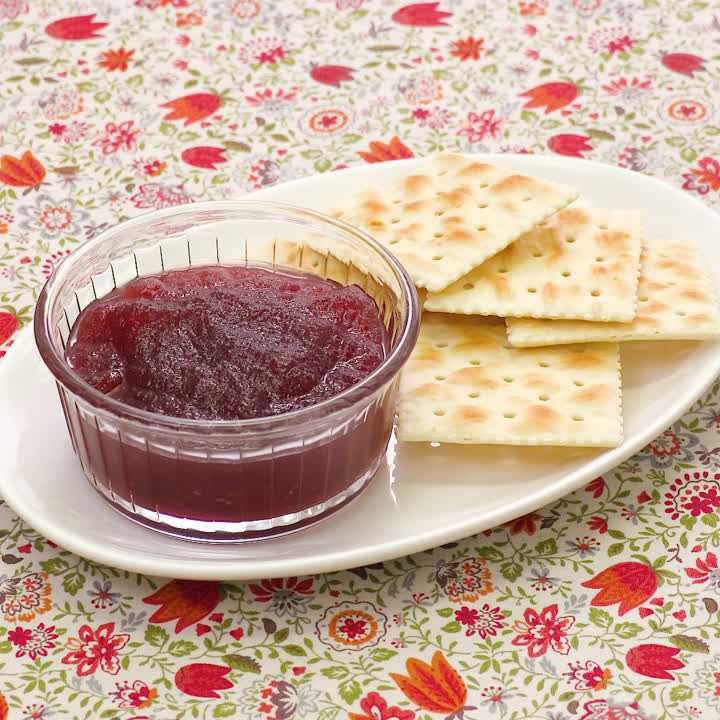 りんごと赤ワインのジャム