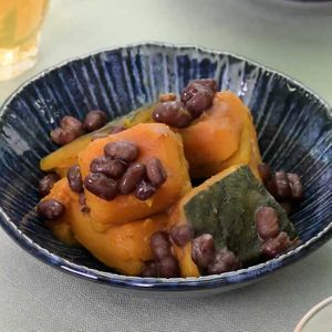 「かぼちゃのいとこ煮」のレシピ動画