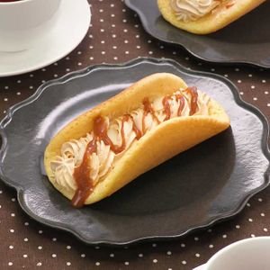 「キャラメルクリームのオムレット」のレシピ動画