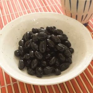 「圧力鍋で作る！黒豆」のレシピ動画