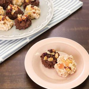 「ドライフルーツのチョコクランチ」のレシピ動画