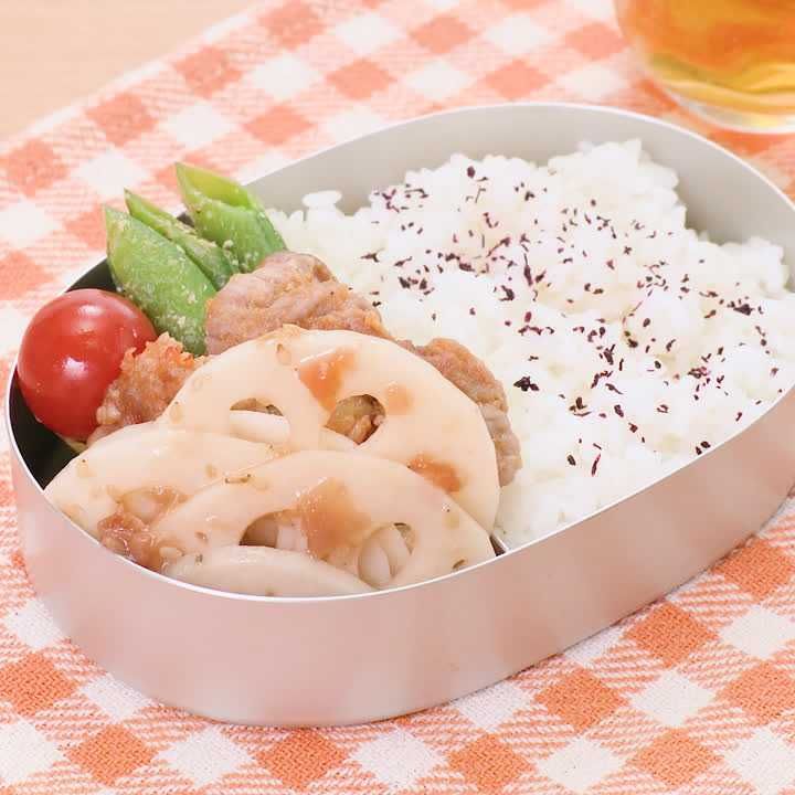 れんこんの梅きんぴら