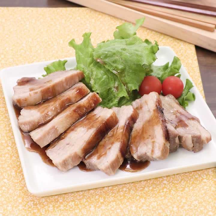 レンジで甘辛チャーシュー