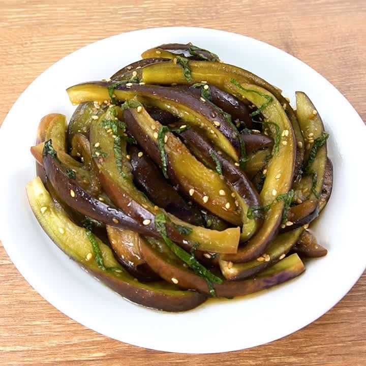 ナスと大葉のナムル