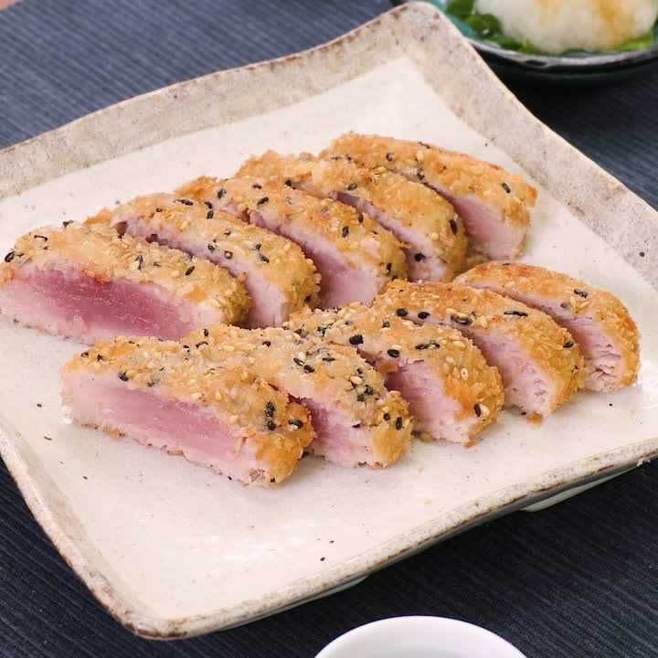 まぐろのごまレアカツ