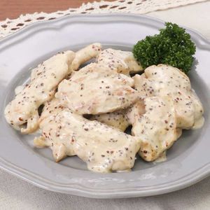 「鶏胸肉のマヨマスタード焼き」のレシピ動画