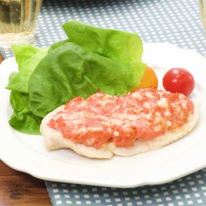 「ささみの明太チーズ焼き」のレシピ動画