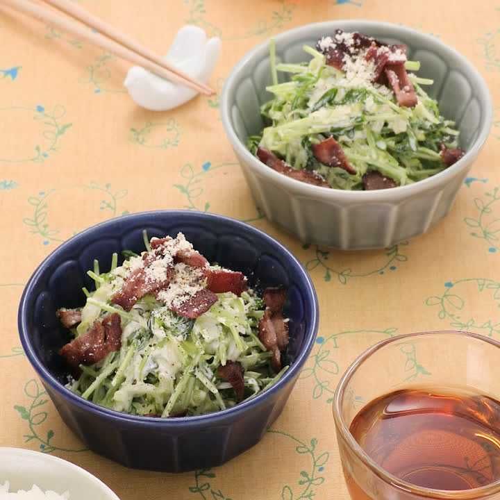 キャベツと豆苗のコールスロー